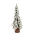 SILK X-MAS TREE SNOW 15X50CM