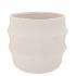 CASCAIS WHITE POT 25X25X22CM