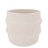 CASCAIS WHITE POT 20X20X18CM