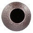 EVORA METALLIC GREY VASE TUBE 30X30X49CM