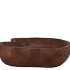 WOODY DARK NATURAL BROWN BOWL 37X34X9CM