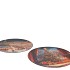 MELAMINE PRINT MULTI COLOR PRINT X-MAS TREE ASS 28X28CM