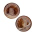 MELAMINE PRINT BROWN PLATE OWL SQUIRREL ASS 33X33CM