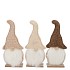 LAUREN BROWN GNOME DECO ASS 8X4X18CM