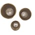 HARPER GOLD POT S/3 25X21/21X18/16X15CM