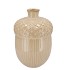 MIKA SAND VASE ACORN 17X17X26CM