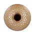MIKA CARAMEL VASE ACORN 17X17X26CM