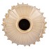 MIKA SAND VASE CHESTNUT 36X36X37CM