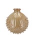 MIKA CARAMEL VASE CHESTNUT 13X13X13CM