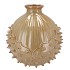 MIKA CARAMEL VASE CHESTNUT 36X36X37CM