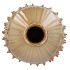 MIKA CARAMEL VASE CHESTNUT 36X36X37CM
