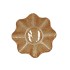 ANNECY CARAMEL BOWL 25X25X8CM
