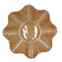 ANNECY CARAMEL BOWL 46X46X14CM