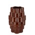 ANNECY BROWN VASE 16X16X25CM