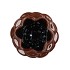 ANNECY BROWN VASE 16X16X25CM