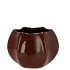 ANNECY BROWN POT STRUCTURE 16X16X13CM