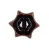 ANNECY BROWN POT STRUCTURE 16X16X13CM