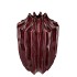 JUNA PURPLE VASE LONG STRUCTURE 22X22X30CM