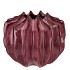 JUNA PURPLE VASE STRUCTURE 23X23X20CM