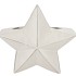 MIKA STAR WHITE VASE X-MAS 42X16X40CM