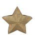 MIKA STAR GOLD VASE X-MAS 22X9X20CM