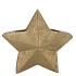 MIKA STAR GOLD VASE X-MAS 32X12X30CM