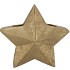 MIKA STAR GOLD VASE X-MAS 42X16X40CM