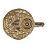 HAWLEY GOLD CANDLE HOLDER 9X9X18CM