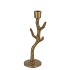 HAWLEY GOLD CANDLE HOLDER 9X9X27CM