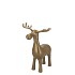 HAWLEY GOLD MOOSE DECO 8X8X9CM