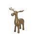 HAWLEY GOLD MOOSE DECO 10X11X14CM