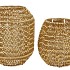 CRUZ GOLDEN LATERN METAL FRAME ASS 11X20X27CM