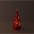 TOUCH RED ROTATING ANGEL SPARKLE 11X21CM