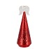 TOUCH RED ROTATING ANGEL SPARKLE 11X27CM