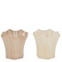 JAZZ SAND T-LIGHT  GLASS ASS 10X9CM