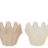 JAZZ SAND T-LIGHT  BLOWN GLASS ASS 16X13CM
