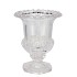 TAYLOR CLEAR VASE ON FOOT 18X23CM