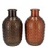 TAYLOR BROWN  VASE TEXTURED ASS 9X15CM