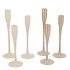JAZZ SAND CANDLE HOLDER STRAIGHT ASS P/3 8X21CM