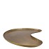 HAWLEY ANTIQUE GOLD TRAY ORGANIC METAL 30x21CM