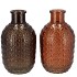 TAYLOR BROWN  VASE TEXTURED ASS 12X20CM
