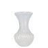 TAYLOR CLEAR VASE CONE NECK ASS 7X11CM