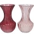 TAYLOR PINK VASE CONE NECK ASS 10X18CM