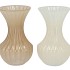 TAYLOR SAND VASE CONE NECK ASS 13X21CM