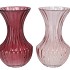 TAYLOR PINK VASE CONE NECK ASS 13X21CM