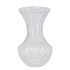TAYLOR CLEAR VASE CONE NECK ASS 13X21CM