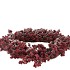SILK WREATH RED BERRY SNOW 40CM