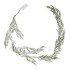 SILK GARLAND GREEN SNOW LED LIGHT 150CM