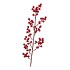 SILK CHRISTMAS BRANCH RED BERRY 80CM