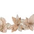 SILK POINSETTIA CHAMPAGNE ASS 27CM
